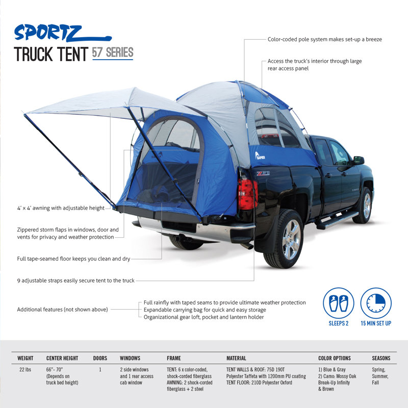 Napier pro 2 truck tent hotsell